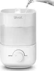 Top Fill Humidifiers for Bedroom 26db Quiet Cool Mist Air Humidifier for Home