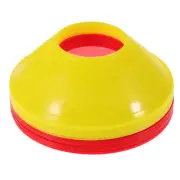 20pcs Mini Sports Training Cones Plastic Windproof Slalom Cones Traffic Road