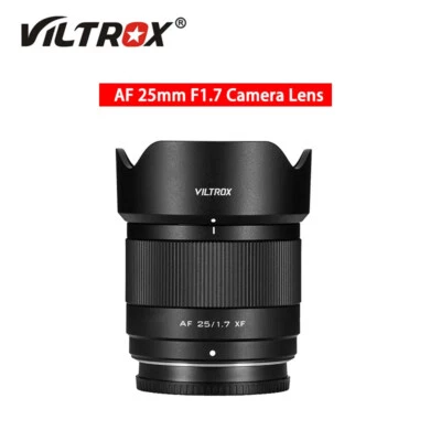 Viltrox 25mm F1.7 AF Auto Focus Large Aperture Lens For Fujifilm Fuji X Camera