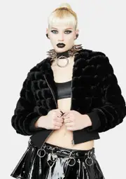 Wicked Best Dresser Faux Fur Jacket
