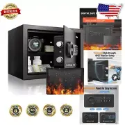 Secure 0.8 Cu.ft Safe Box with Electronic Lock and Fire Bag - Waterproof Design