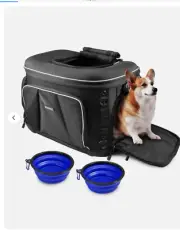 Motorcycle Pet Carrier Crate for Small Medium Dog Cat 5lbs to 20lb Dog
