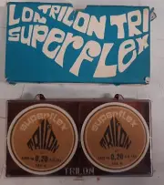 VINTAGE TRILON SUPERFLEX GOLD FISHING LINE 0.20 800m 875Yd 2.6KG 5.8Lb Brazil