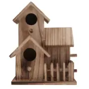 Creativity Outdoor Place Wood Bird House Nest Box Nest Box Garden Home Decor