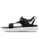 NIKE 涼鞋 女鞋 運動 魔鬼氈 W VISTA SANDAL 黑 DJ6607-001 (3A4831)