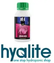 Nutrifield pH 4 Buffer Calibration Solution 250ml Bluelab Hy gen GT