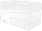 FONDOTIN Box Reptile Breeding Box Multi Functional Cage for Snakes Turtles and Lizards Transparent Design for Pet Care and Transport