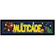 Drop In Multicade LED Marquee Plug and Play Kit for Arcade1Up Version 2