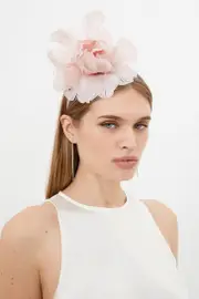 Flower Feather Headband