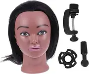 Healeved Practice Our Hair Styling Doll Braided Hair Model Mannequin Head Perfect for Cosmetology Students Salon Use
