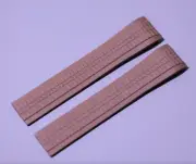 GENUINE PATEK PHILIPPE AQUANAUT Watch Rubber Strap Brown 21mm Clasp