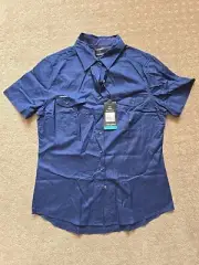 KingGee Womens Workcool Short Sleeve Shirt K44205 Size 14 FREE EXPRESS SHIPPING