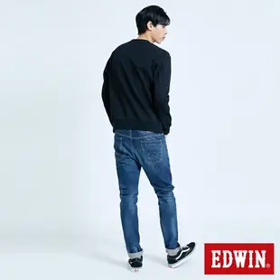 人氣復刻款↘EDWIN E-FUNCTION 3D立體長袖衛衣-男款 黑色 #503生日慶