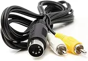 WiCareYo AV Audio Video Composite TV Cable for Genesis 1 Mega Drive Master System