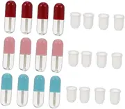 MOTHNUR 3sets 12pcs Mini Lip Gloss Containers Refillable Tubes for DIY Leak Design Portable and Easy to Use for Personal Use Present Sharing 12pcs*3