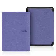 Kindle Paperwhite 5 and Basic 11th Gen Smart Flip Folio Case Cover-Purple