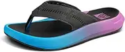 [REEF] Swellsole Cruiser Men's Recovery Flip Flop, Enhanced Arch Support, Water Friendly