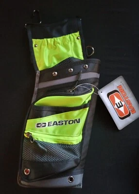 Easton Deluxe Hip Quiver Green Black LH Archery