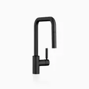 Dornbracht META SQUARE Single-lever mixer Pull-down with spray 33870861-33 Matt
