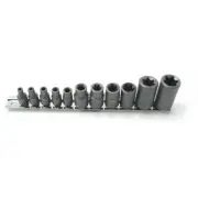 9640 11 Pc. Master Torx Socket Set - E4 - E20