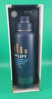 Life Is Good 40 oz Stainless Steel Water Bottle "Simplify" NIP