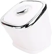 8L Food Cereal Container Bin Rice Storage Dispenser with Measuring Cup for Home Kitchen Cabinet Space Saving Dust Proof