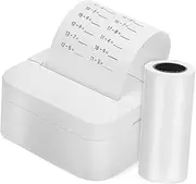Printer Labels Label Printer for Labeling Portable Mini Printer Pocket Printer Thermal Sticker Printer Inkless Sticker Printer Mini Printing Machine Label Maker Thermal Paper White