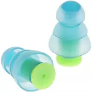 Reusable Noise Reduction Sleeping Shooting Silicone Ear plugs 25db
