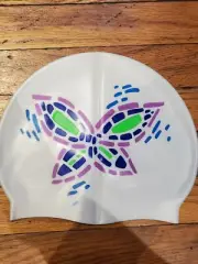 Learning how to swim Dolfin 1 Silicone Swim Cap Pool Swimming Essentials.