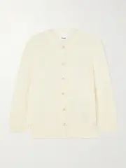 [Allude] Allude - Cashmere Cardigan - Ivory - large large Ivory