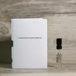 L'ARTISAN PARFUMEUR 阿蒂仙 狂戀苦艾 FOU D'ABSINTHE 淡香精 1.5ML 可噴式