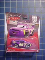 DISNEY PIXAR CARS MANNY FLYWHEEL #68 N2O COLA! PISTON CUP SERIES 7/11! NIP