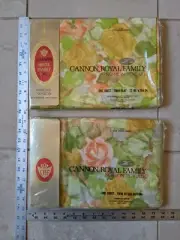 Cannon Royal No Iron Percale Twin Size Sheets_1 fitted+1 flat_cotton/poly_sealed