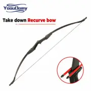 57 inch Takedown Recurve Bow Hunting 3D Archery Target Practice Right Left Hand
