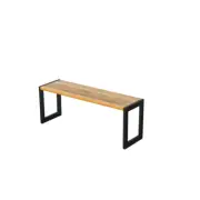 45cm Narrow Bamboo Pantry Shelf Matte Black