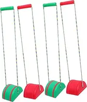 BCOATH 1 Pair Outdoor Stilts for Balance Training Sensory Plaything for Motor Skills Development Suitable for Indoor Outdoor Games Random Color Random Color