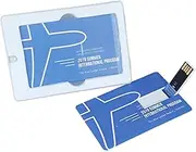 Custom Credit Card USB Flash Drive, 50 Pack Personalized Black Card USB 2.0 Flash Drive, Ideal for Business, Education, Corporations, Photography & Music Studios (128 GB,with Plastic Box)