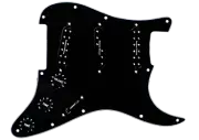 Seymour Duncan Everything Axe™ Loaded Pickguard Black