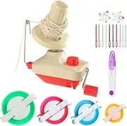 Household Desktop Wool Winder Tool Kit Yarn Ball Winder Portable Swift Ball Winder Easy Installation Low Noise for Yarn Storage