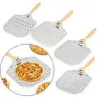 Pizza Paddle Homemade Pizza Stainless Steel Pizza Peel for Bread Cheese