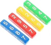 FUNNETOYU 2sets Mathematical Counting Game Toy for Boy Girl and Adults Engaging Early Learning Educational Toy for Developing Math Skills Fun and Interactive Challenge