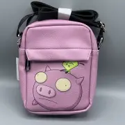 Invader Zim Buckle-Down X Nickelodeon Gir Riding Piggy Crossbody Bag Purse NEW