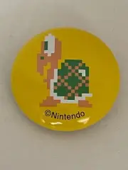 Nintendo Super Mario Bros. Koopa Troopa 1.375" (3.5 cm) Pinback Button