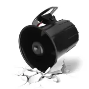 Outdoor Security Alarm Siren Loud 110dB Motion Alert Horn System