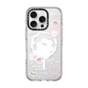 iPhone 16 Pro Clear Case MagSafe Compatible love letter by sleepydaze