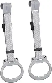 VICASKY 2Pcs Crib Pull Up Rings Adjustable Stand Handles for Playpen for Learning to Stand Non Slip Playpen Accessories