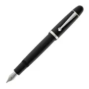 Penlux Masterpiece Grande Fountain Pen in Black - Medium Point - NEW in box