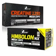 OLIMP CREATINE MONOHYDRATE + HMBOLON -Strong Muscle Growth Stack - Muscle Energy