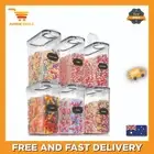 Large Dry Food Storage Containers with Lids, 6PCS Airtight Cereal Containers Sto