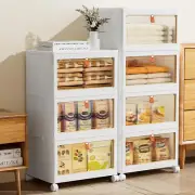 Stackable Storage Bins with Lids, Collapsible Closet Organizers and Storage Bins